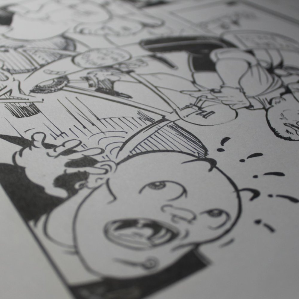 MTV Raps original art - Picture 3 of 3